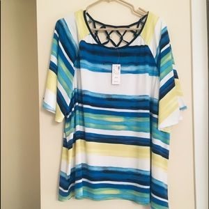 Beautiful multi color blouse